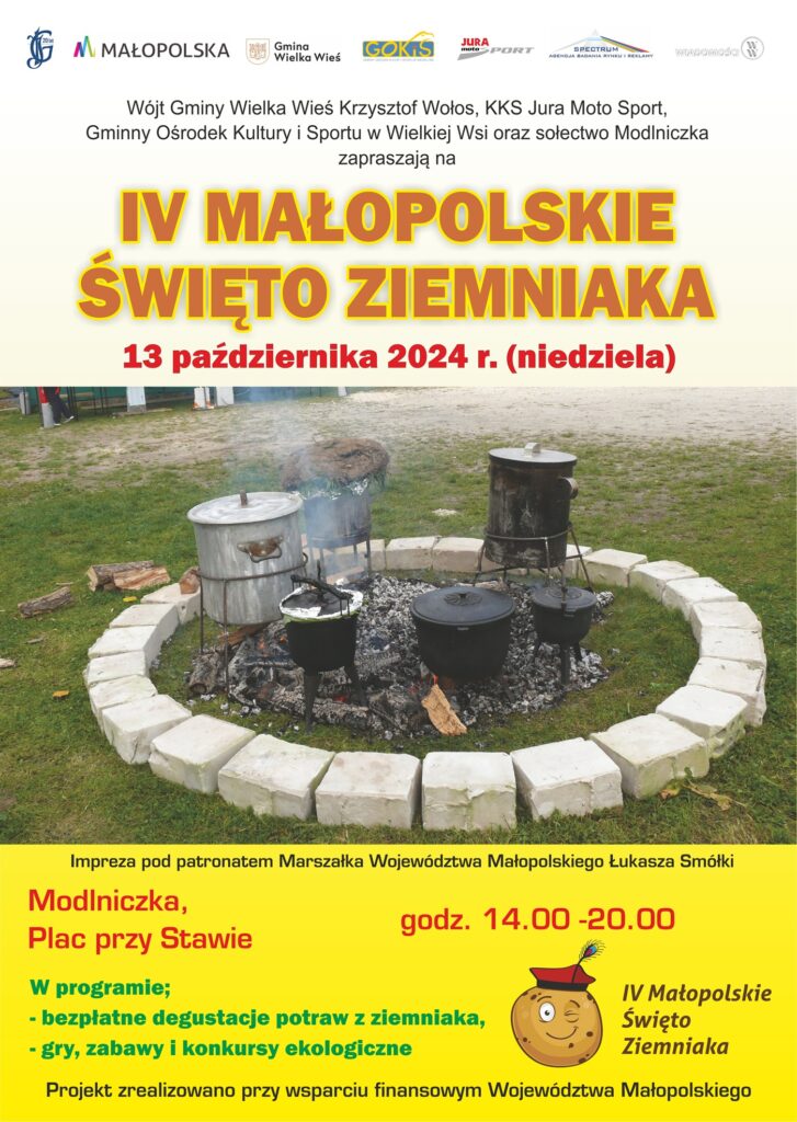 Plakat Małopolskie Świeto Ziemniaka